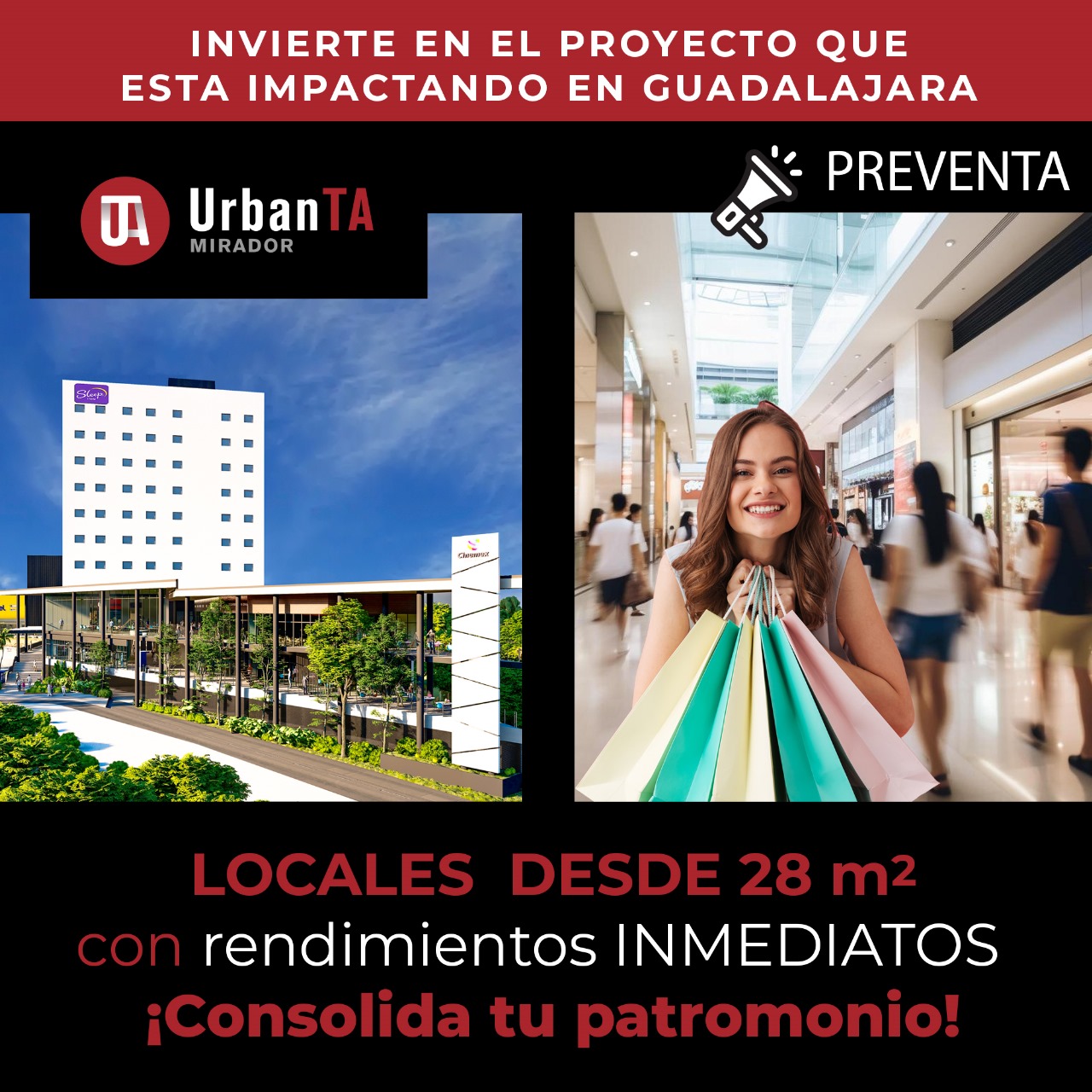 Locales Comerciales en PRE-VENTA URBANTA MIRADOR - Imagen 4